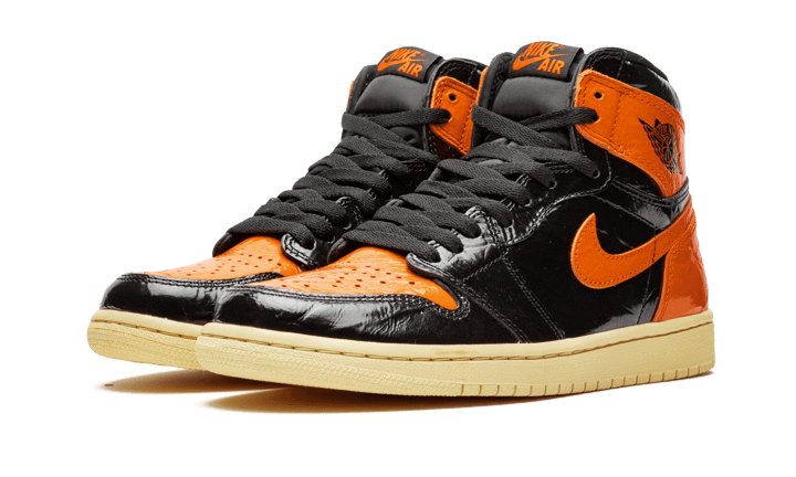 shattered backboard patent leather