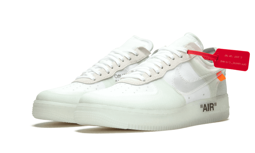 air force 1 off white transparent